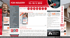 Desktop Screenshot of forindustry.cz
